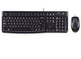 Logitech MK120 Desktop Set, Black (Nordic) – Tastatur- og musesæt (billede 3)