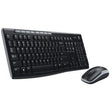 Logitech MK270 Wireless Desktop Set, Black (Nordic) – Tastatur- og musesæt (billede 1)
