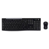 Logitech MK270 Wireless Desktop Set, Black (Nordic) – Tastatur- og musesæt (billede 2)