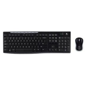 Logitech MK270 Wireless Desktop Set, Black (Nordic) – Tastatur- og musesæt (billede 2)