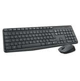 Logitech MK235 Wireless Desktop Set, Grey (Nordic) – Tastatur- og musesæt (billede 1)