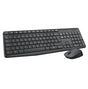 Logitech MK235 Wireless Desktop Set, Grey (Nordic) – Tastatur- og musesæt (billede 1)