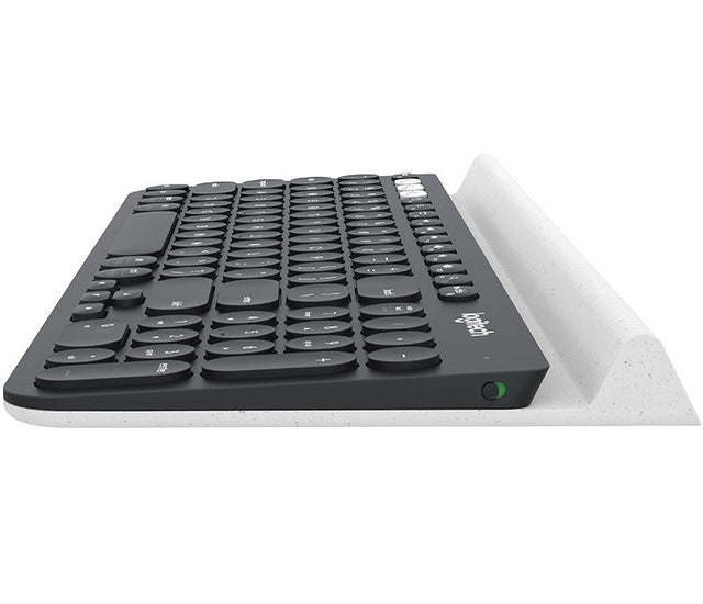Logitech K780 Multi-Device Wireless Keyboard, Grey/White (Nordic) – Kablede tastaturer (billede 1)