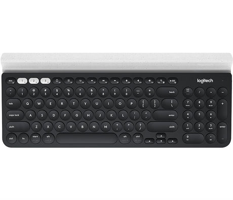 Logitech K780 Multi-Device Wireless Keyboard, Grey/White (Nordic) – Kablede tastaturer (billede 2)