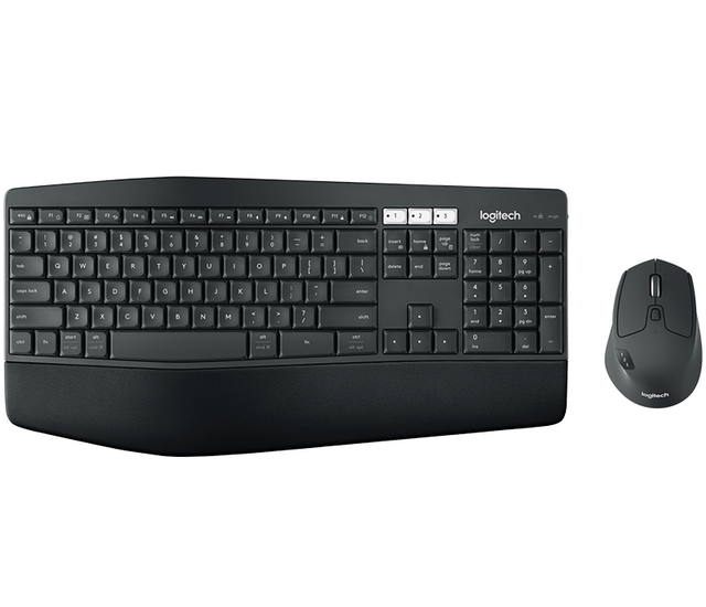 Logitech MK850 Performance Wireless Desktop Set, Black (Nordic) – Tastatur- og musesæt (billede 1)