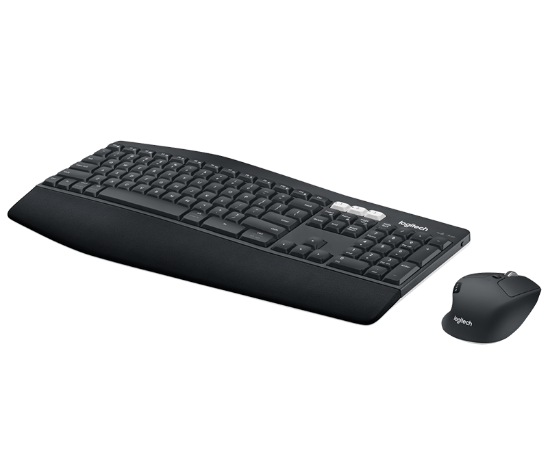 Logitech MK850 Performance Wireless Desktop Set, Black (Nordic) – Tastatur- og musesæt (billede 3)