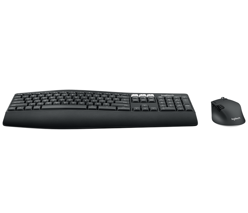 Logitech MK850 Performance Wireless Desktop Set, Black (Nordic) – Tastatur- og musesæt (billede 4)