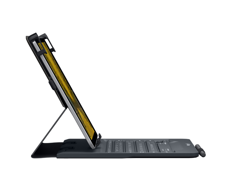 Logitech 10'' Universal Folio w/Keyboard, Black (Nordic) – Tablet-covers & tilbehør (billede 4)