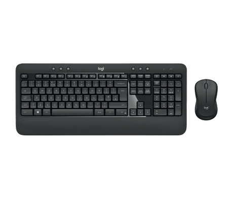 Logitech MK540 Wireless Desktop Set, Black (Italian) – Tastatur- og musesæt (billede 1)