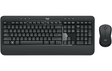 Logitech MK540 Wireless Desktop Set, Black (Nordic) – Tastatur- og musesæt (billede 1)