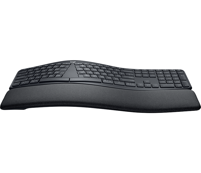 Logitech K860 ERGO Keyboard, Graphite (Nordic) – Tastaturer (billede 3)