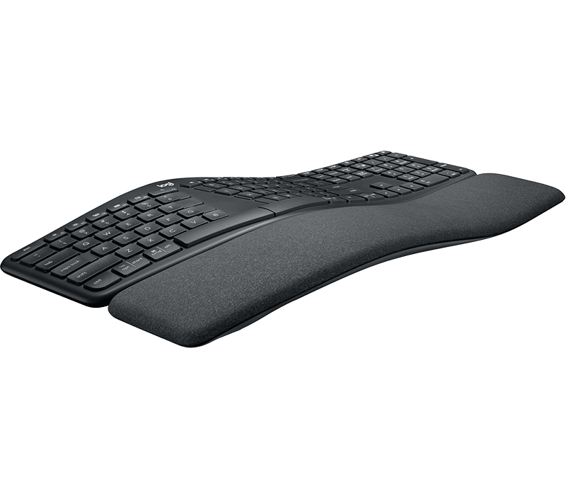 Logitech K860 ERGO Keyboard, Graphite (Nordic) – Tastaturer (billede 4)