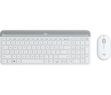 Logitech MK470 Slim Wireless Desktop Set, Offwhite (Nordic) – Tastatur- og musesæt (billede 1)