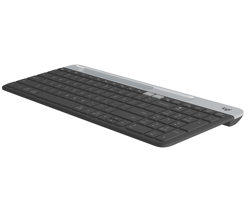 Logitech K580 Slim Multi-Device Wireless Keyboard, Graphite (Nordic) – Trådløse tastaturer (billede 2)