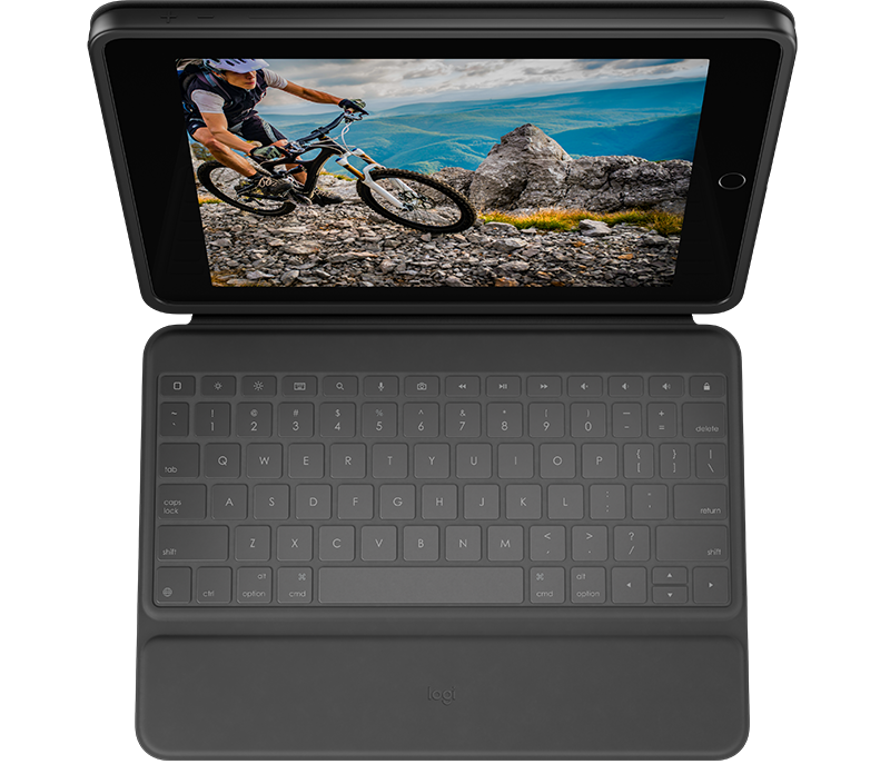 Logitech iPad 10.2'' (7th/8th gen) 2019/2020 R Folio Graphite(Nordic) (billede 2)