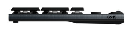 Logitech G915 Wireless RGB Mech Gaming Keyboard, Black (Nordic) – Tastaturer (billede 1)