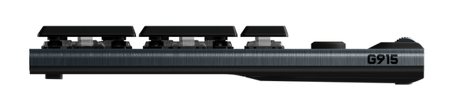 Logitech G915 Wireless RGB Mech Gaming Keyboard, Black (Nordic) – Tastaturer (billede 1)