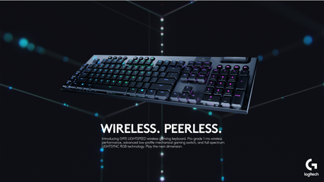 Logitech G915 Wireless RGB Mech Gaming Keyboard, Black (Nordic) – Tastaturer (billede 2)