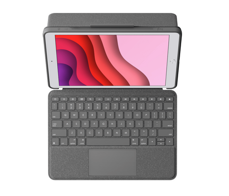 Logitech iPad 10.2'' (7th/8th/9th gen) Combo Touch, Graphite (Nordic) (billede 2)