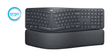 Logitech Ergo K860 Business Wireless Keyboard, Graphite (Nordic) – Tastaturer