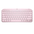 Logitech MX Keys Mini Minimalist Wireless Keyboard, Rose (Nordic) – Trådløse tastaturer (billede 1)