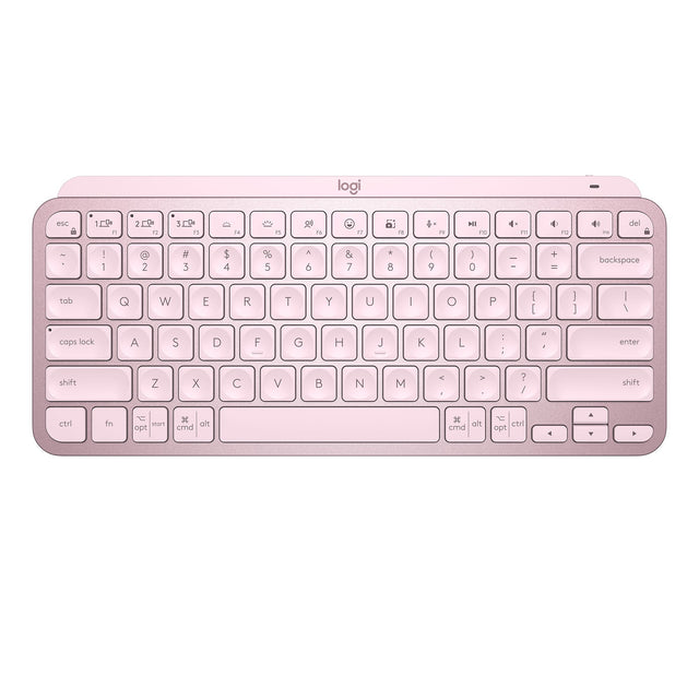 Logitech MX Keys Mini Minimalist Wireless Keyboard, Rose (Nordic) – Trådløse tastaturer (billede 1)