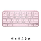 Logitech MX Keys Mini Minimalist Wireless Keyboard, Rose (Nordic) – Trådløse tastaturer (billede 2)