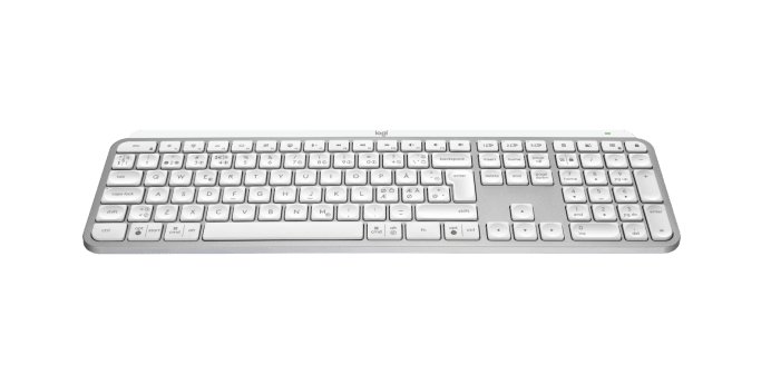Logitech MX Keys S Wireless Keyboard, Pale Grey (Nordic) – Trådløse tastaturer (billede 4)