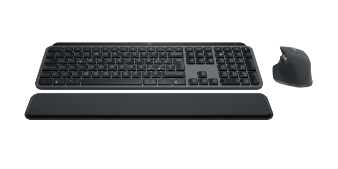 Logitech MX Keys S Combo Wireless Desktop Set, Graphite (Nordic) – Tastatur- og musesæt (billede 3)