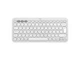 Logitech Pebble Keys 2 K380s Wireless Keyboard, Tonal White (Nordic) – Trådløse tastaturer (billede 1)