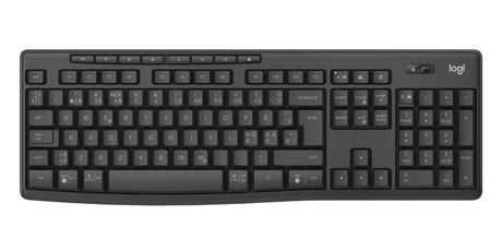 Logitech MK370 Combo for Business, Nordic, Graphite – Tastatur- og musesæt (billede 1)