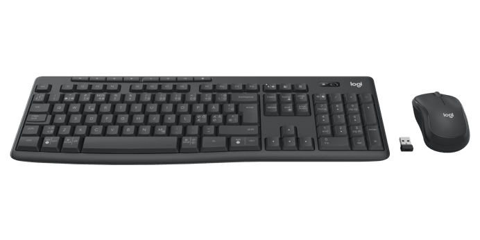 Logitech MK370 Combo for Business, Nordic, Graphite – Tastatur- og musesæt (billede 3)