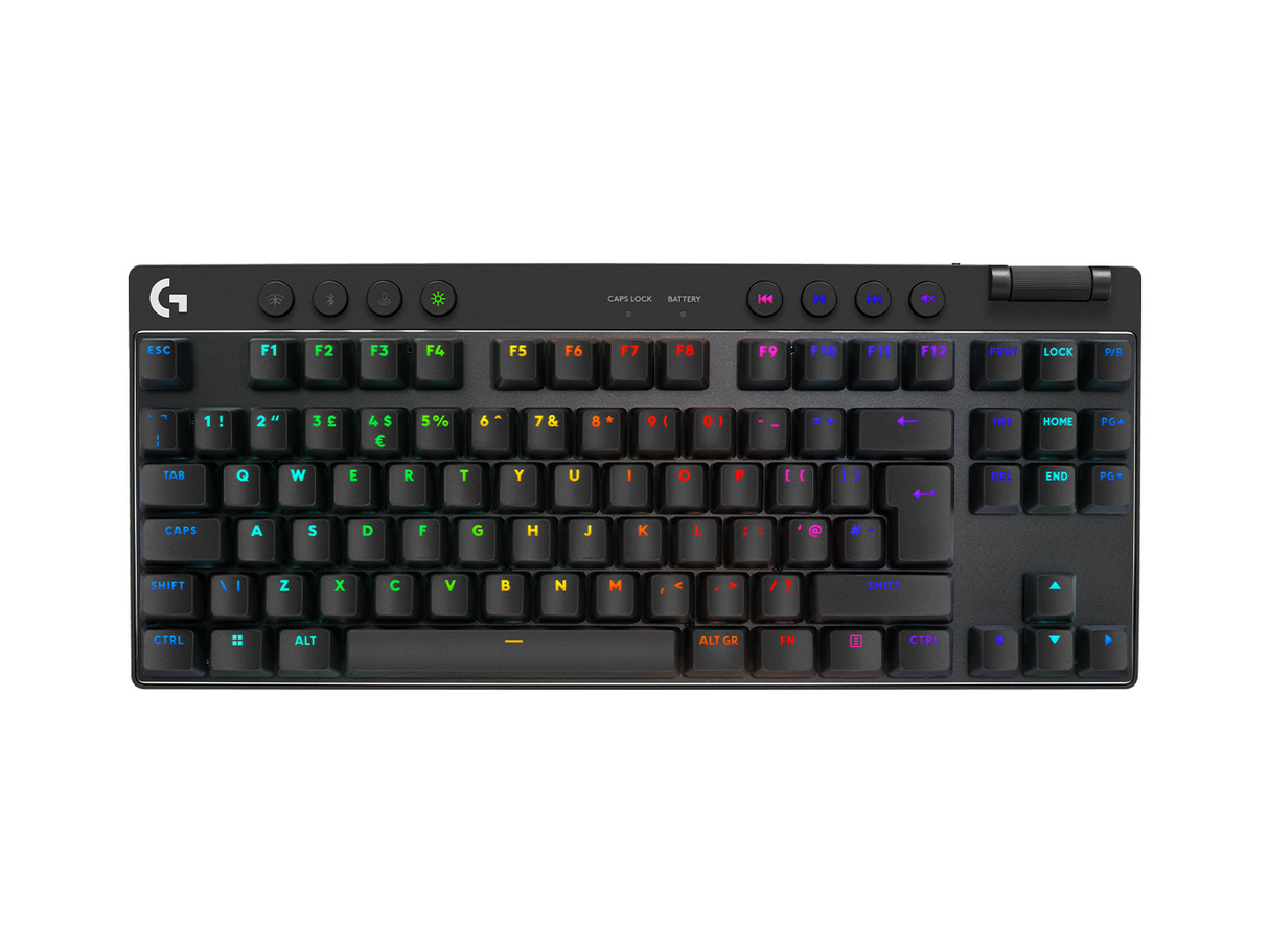 LOGITECH G PRO X TKL LIGHTSPEED Gaming Keyboard Black Nordic – Tastaturer