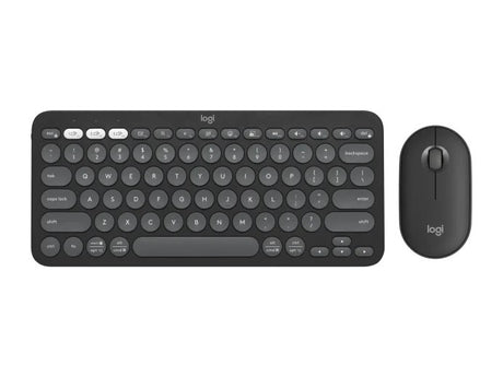 Logitech Pebble 2 Combo Wireless Keyb/Mouse, Tonal Graphite (Nordic) – Tastatur- og musesæt (billede 1)