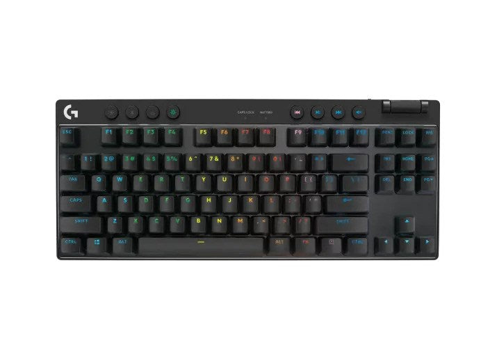 Logitech G PRO X TKL LIGHTSPEED Gaming Keyboard, Black (Nordic) – Tastaturer (billede 1)