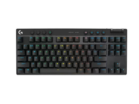 Logitech G PRO X TKL LIGHTSPEED Gaming Keyboard, Black (Nordic) – Tastaturer (billede 1)