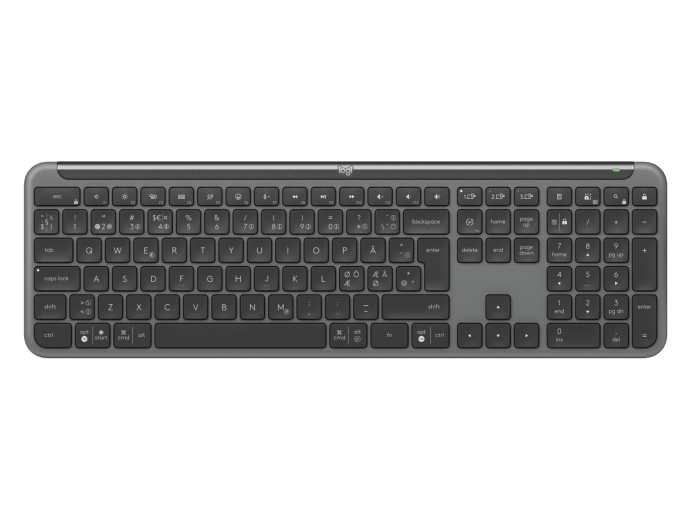 Logitech Signature Slim Combo MK950 for Business, Graphite (Nordic) – Tastatur- og musesæt (billede 4)