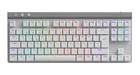 Logitech G515 LIGHTSPEED TKL Tactile, White (Nordic) – Trådløse tastaturer