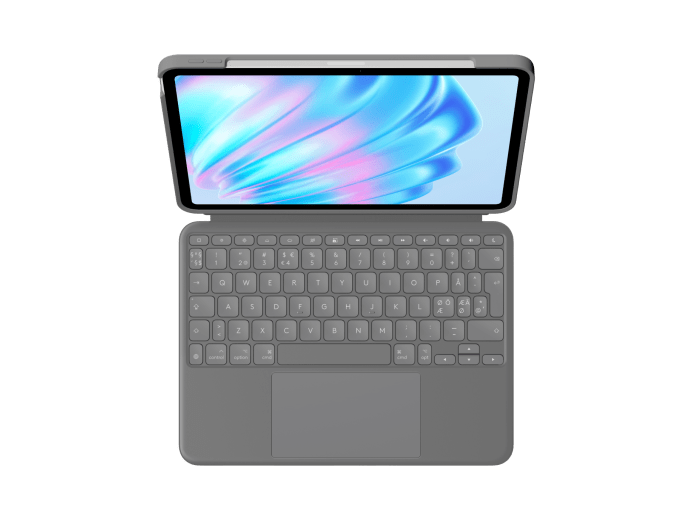 Logitech Combo Touch iPad Air 11-inch (M2), Oxford Grey (Nordic) (billede 2)
