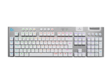 Logitech G915 X LIGHTSPEED Wireless Gaming KB Tactile, White (Nordic) – Tastaturer (billede 1)