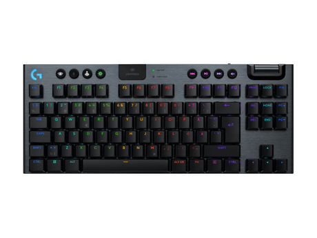 Logitech G915 X LIGHTSPEED TKL WirelessGaming KB Tactile Black Nordic – Tastaturer (billede 1)
