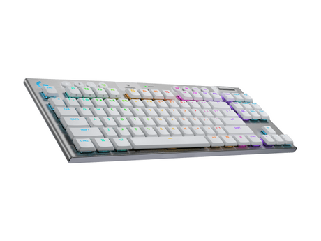 Logitech G915 X LIGHTSPEED TKL WirelessGaming KB Tactile White Nordic – Tastaturer (billede 3)