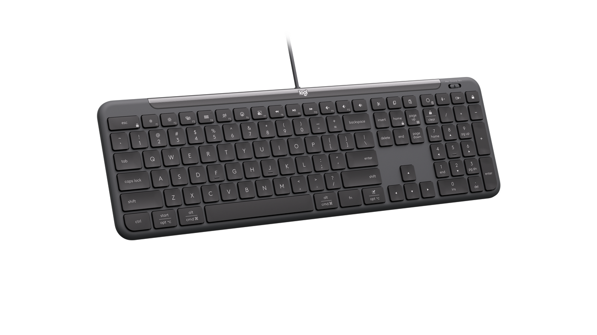Logitech K620 Wired Business Keyboard, Graphite (Nordisk) – Kablede tastaturer (billede 4)