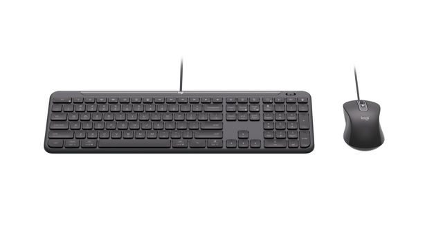 Logitech MK620 Wired Business Desktop Set, Graphite (Nordic) – Tastatur- og musesæt (billede 1)