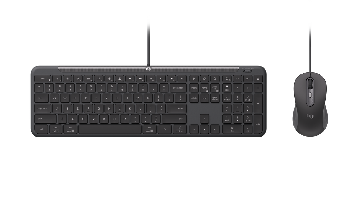 Logitech MK620 Wired Business Desktop Set, Graphite (Nordic) – Tastatur- og musesæt (billede 2)