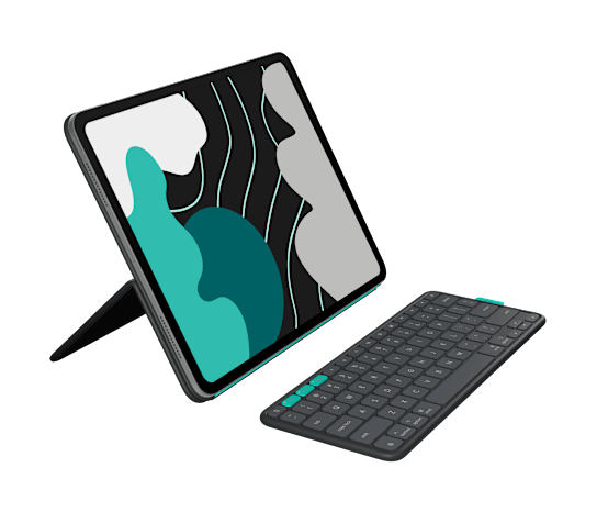 LOGITECH Flip Folio iPad Pro/Air 11'', Graphite (Nordic)