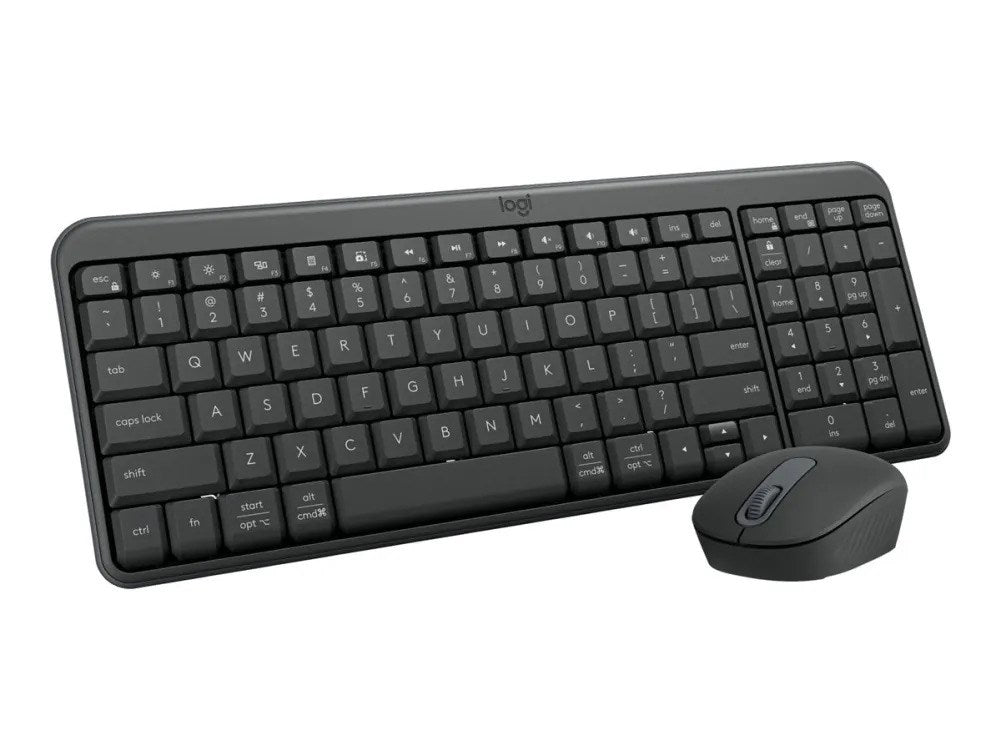 LOGITECH MK250 Graphite 2.4GHZ/BT (Nordic) – Tastatur- og musesæt