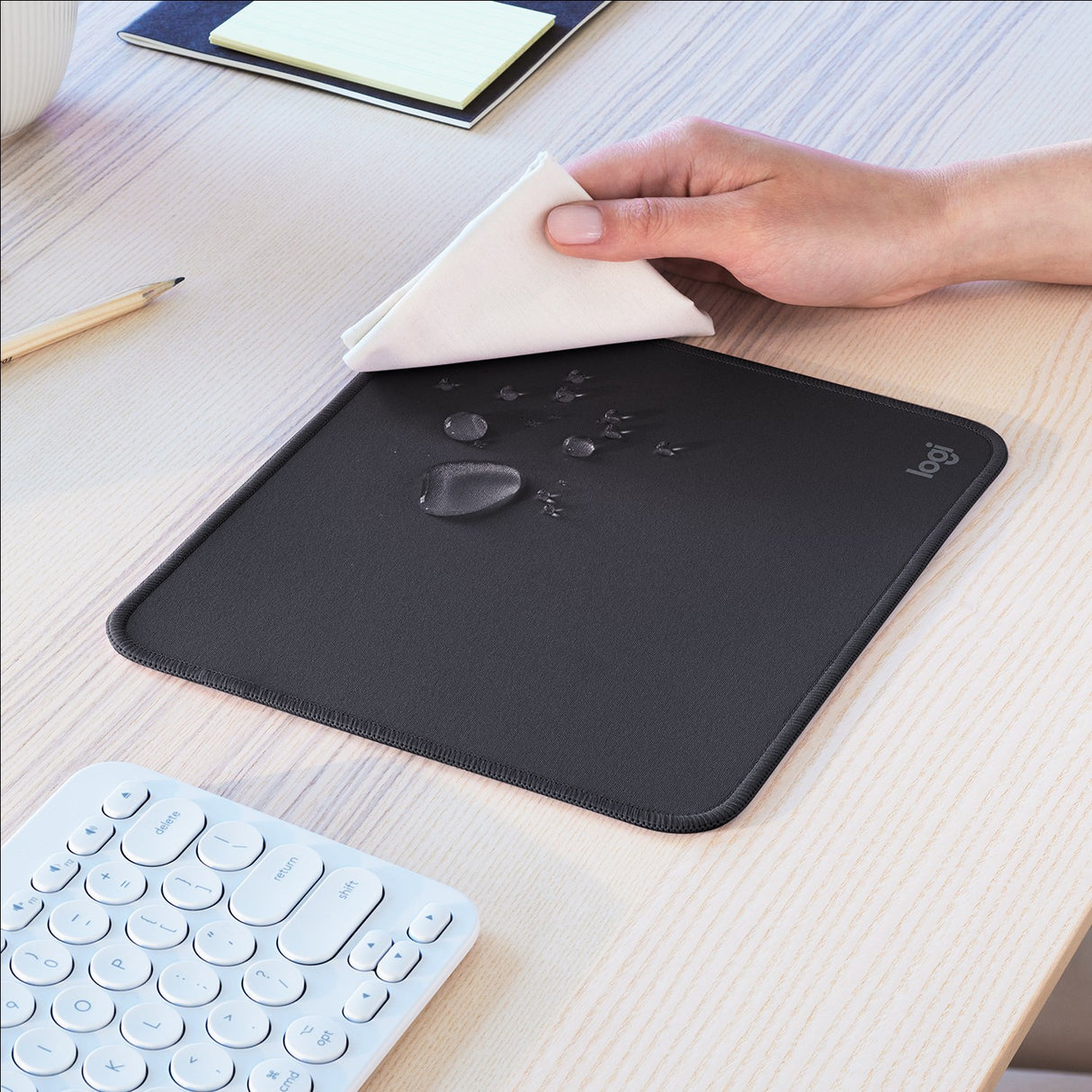 Logitech Mouse Pad Studio Series, Graphite – Musemåtter (billede 3)