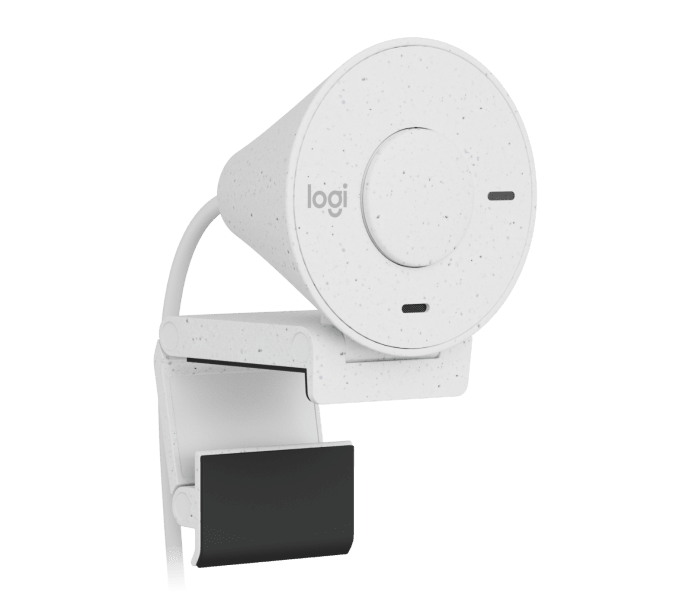 Logitech Brio 300 Full HD webcam, Off-white – Webkameraer (billede 2)