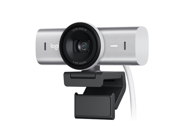 Logitech MX Brio Webcam, Pale Grey – Webkameraer (billede 1)
